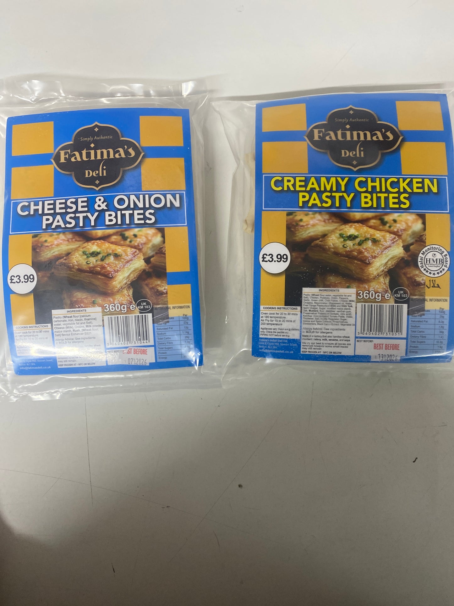 Fatima's Pasty Bites 360g 2 For £7