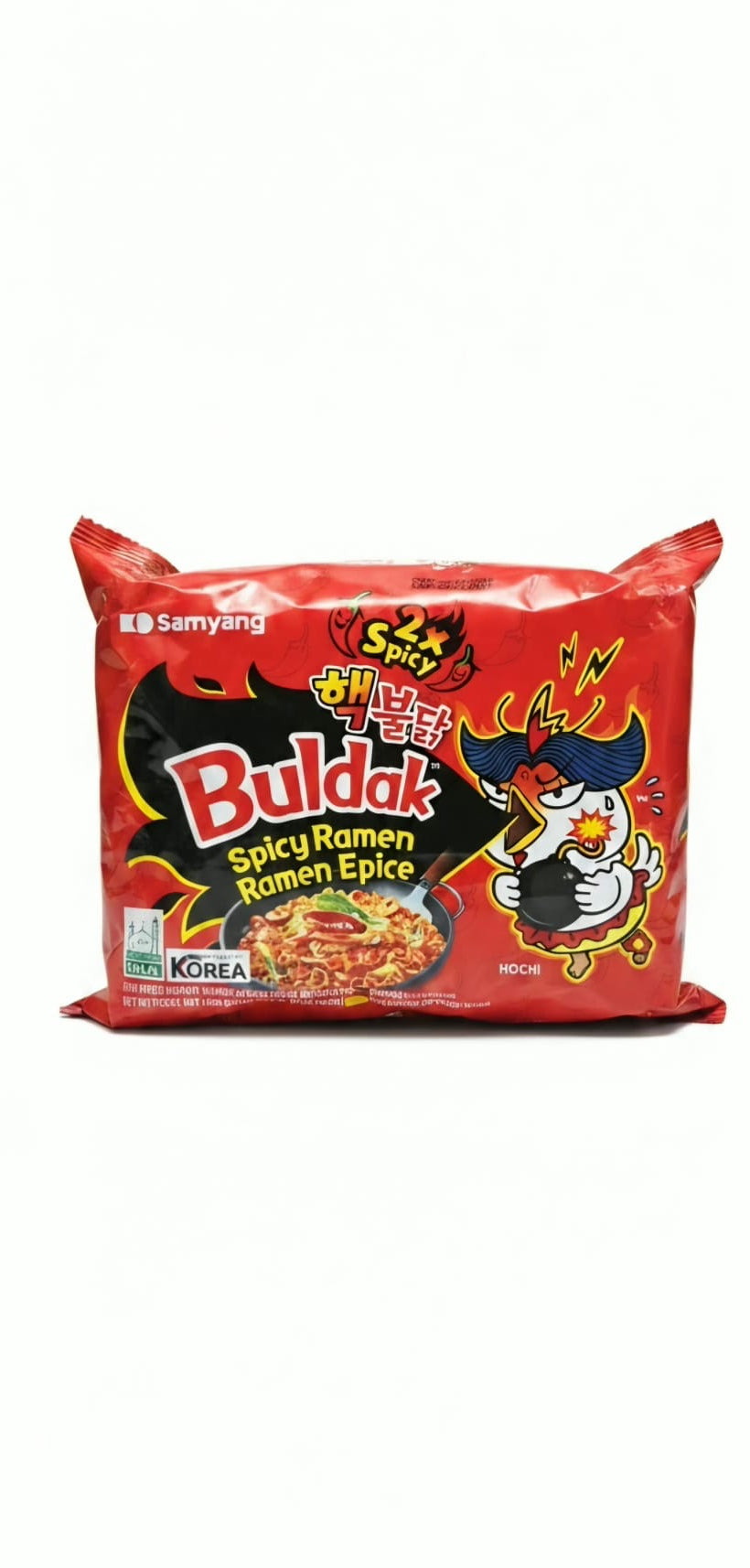 Buldak 2xSpicy Hot Ramen Multipack (5x140g)