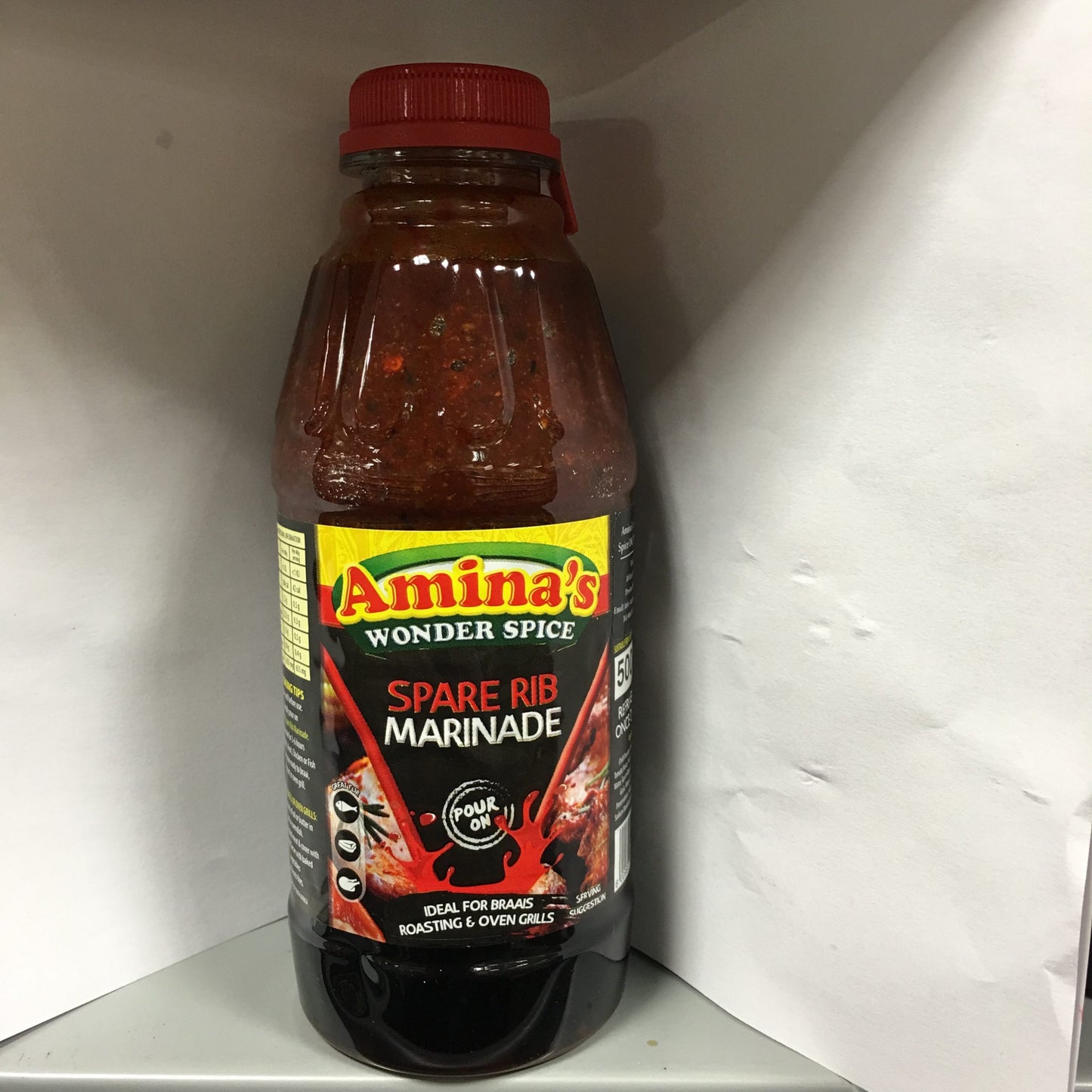 Aminas Wonder Spice - Spare Rib Marinade (Pour on) 500 ml