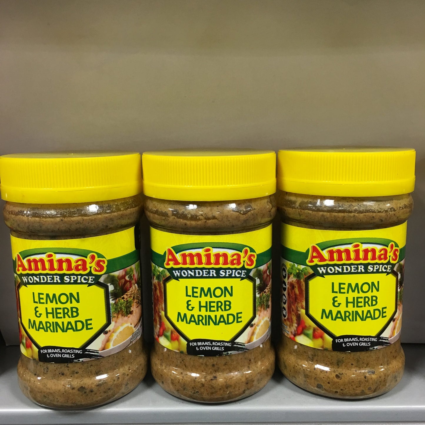 Aminas Wonder Spice - Lemon & Herb Marinade Paste 325g