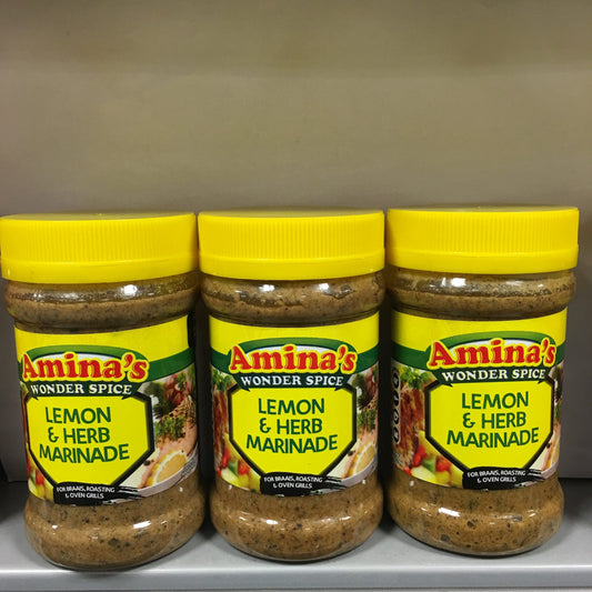 Aminas Wonder Spice - Lemon & Herb Marinade Paste 325g
