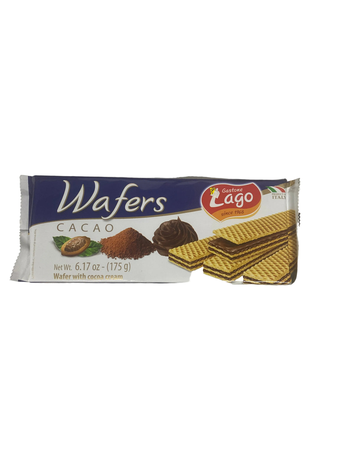 Lago Wafer Cacao 175g 1 For £1