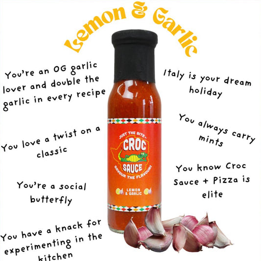 Croc Sauce Lemon & Garlic 250ml