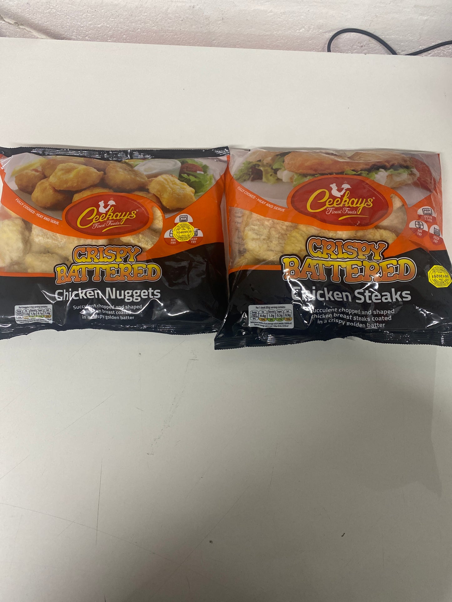 CK's Battered Steak & Battered Nuggets 1020g 3 For £13