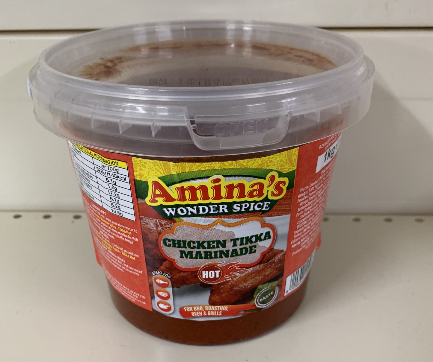 Aminas Wonder Spice Tikka Hot 1kg