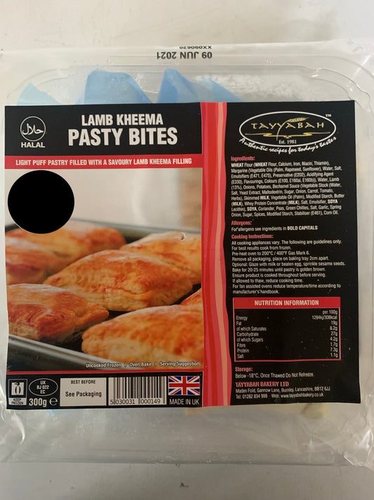 Tayyabah Pasty Bites - Meat Kheema 300g