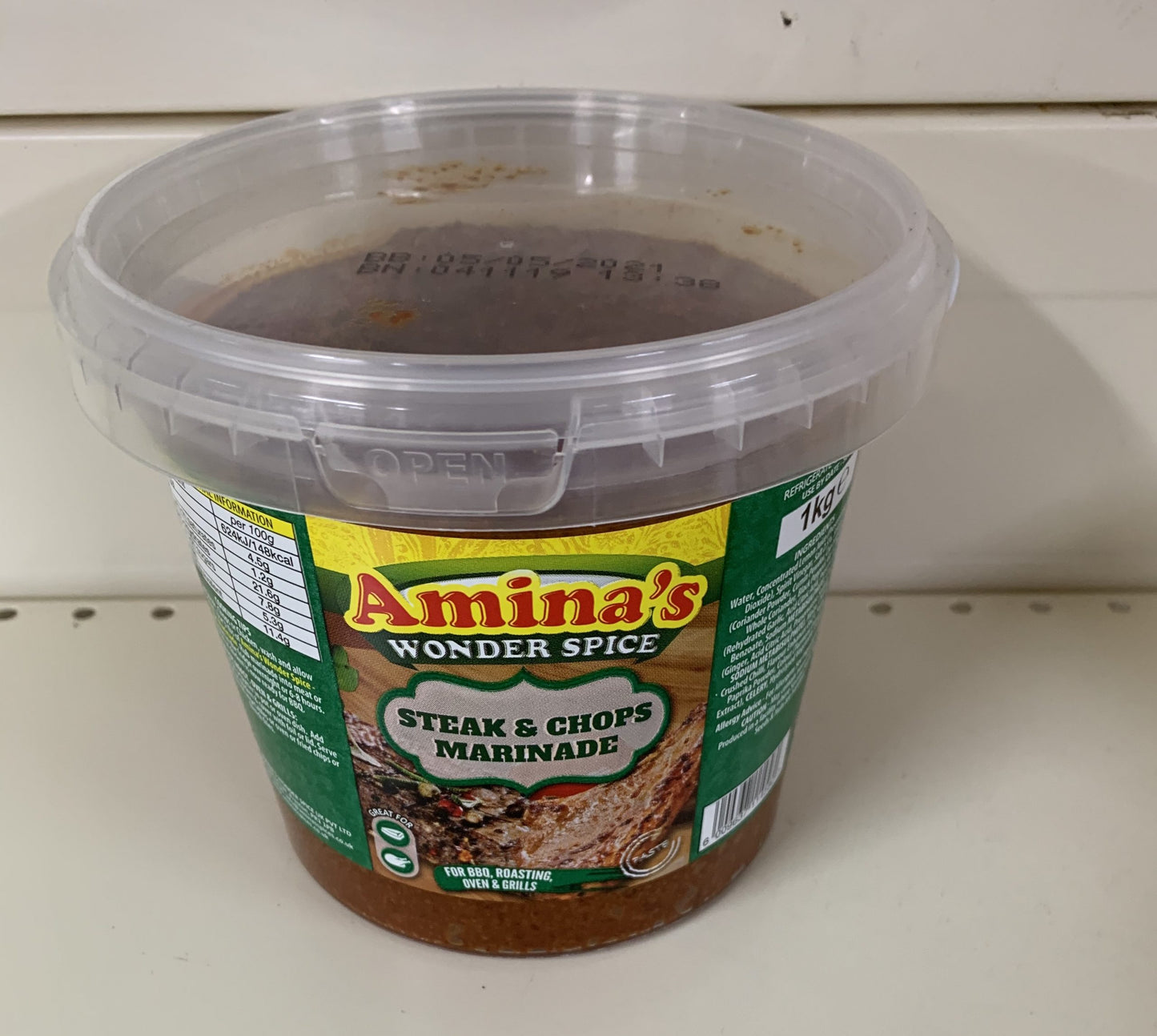 Aminas Wonder Spice Steak & Chops 1kg