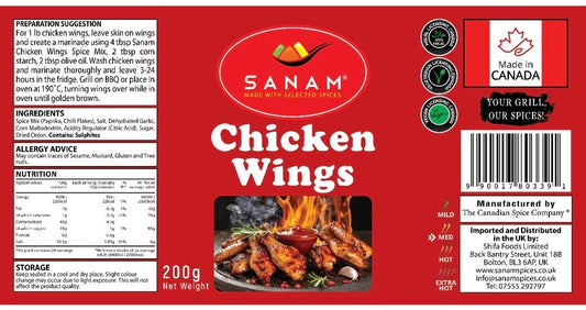 Sanam Chicken Wings Spice