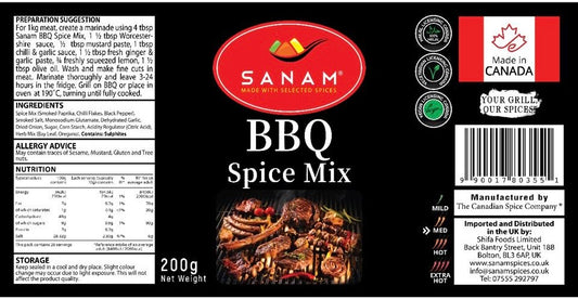Sanam BBQ Spice Mix 200g