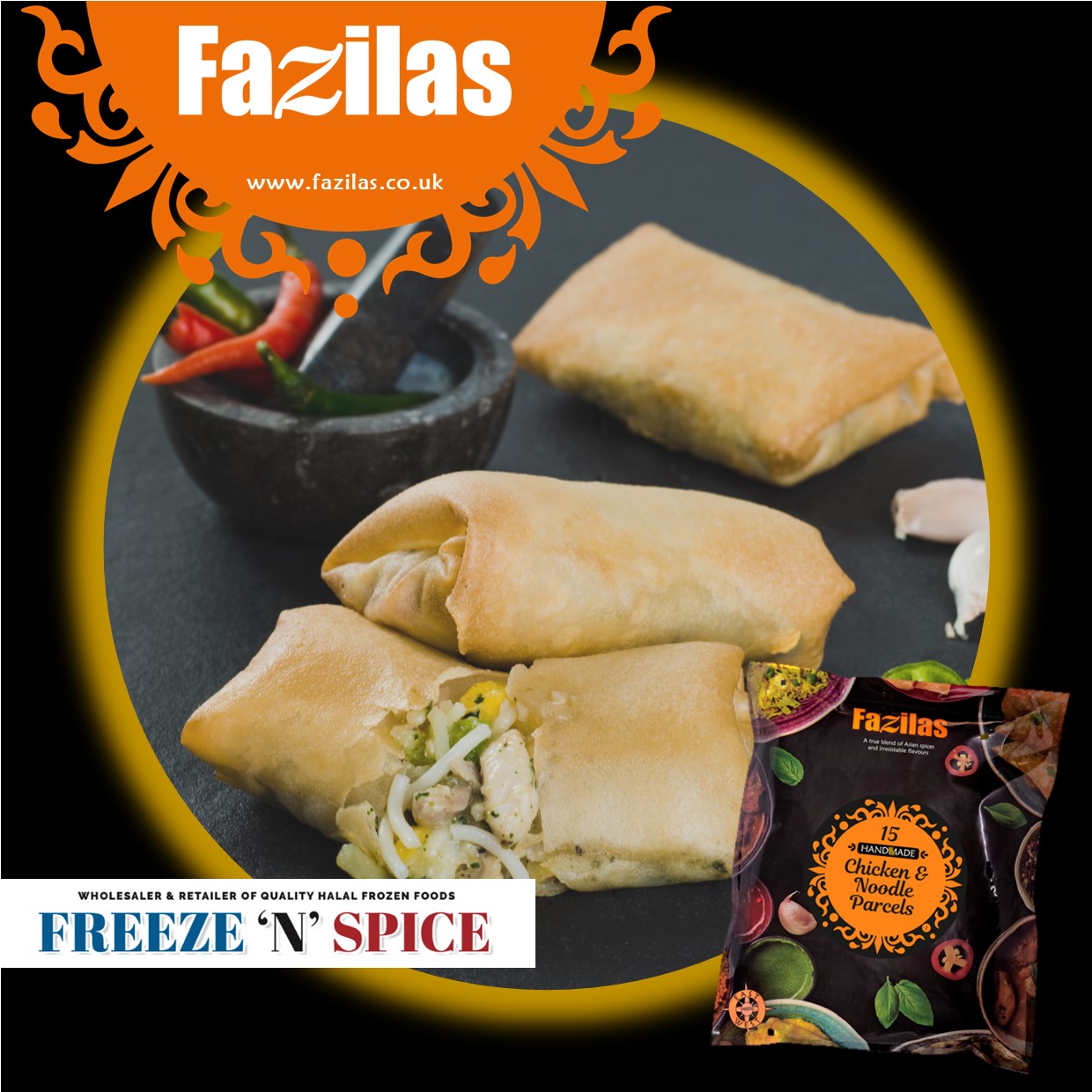 Fazilas Parcels - Chicken & Noodle 15 pack