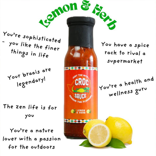 Croc Sauce Lemon & Herb