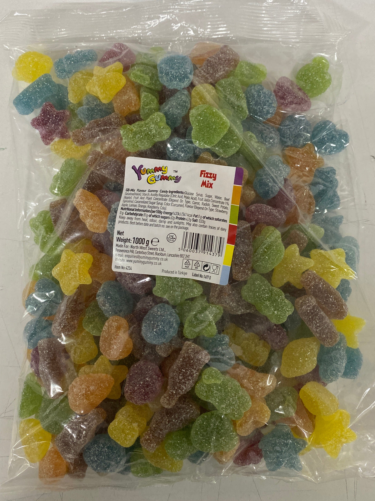Yummy Gummy Fizzy Mix