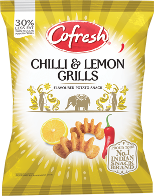 cofresh chilli & lemon grills 50g