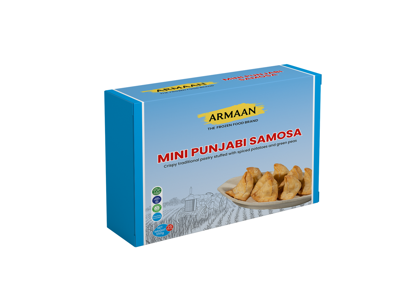 Armaan Mini Punjabi Samosa (25 Pieces)
