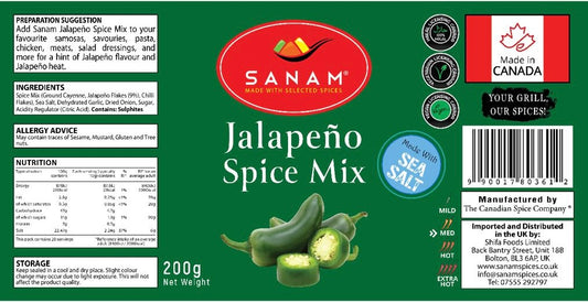 Sanam Jalapeno Spice Mix 200g
