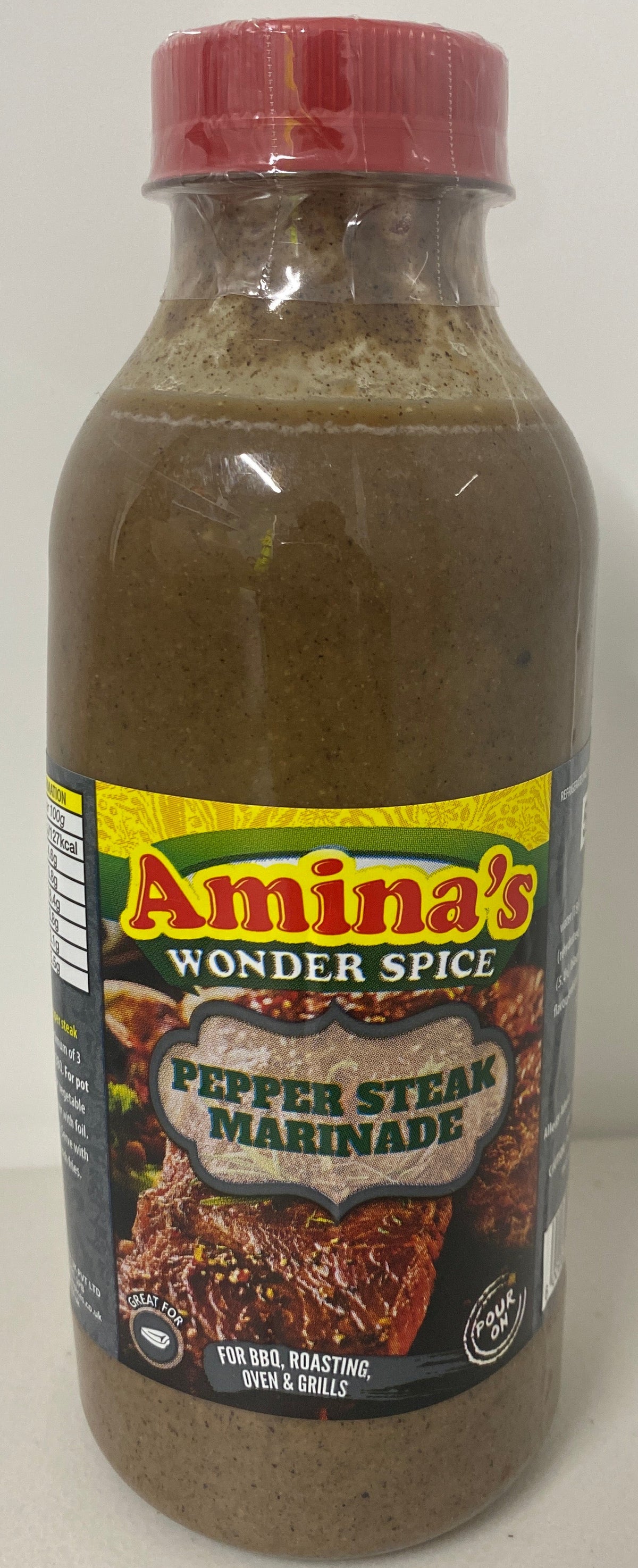 Aminas pepper steak marinade 500ml