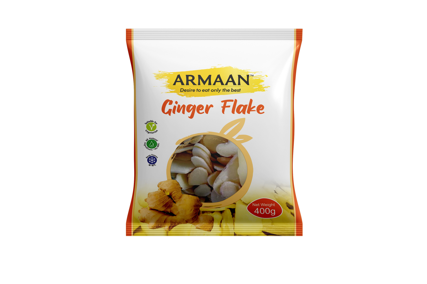 Armaan Ginger Flake 400g