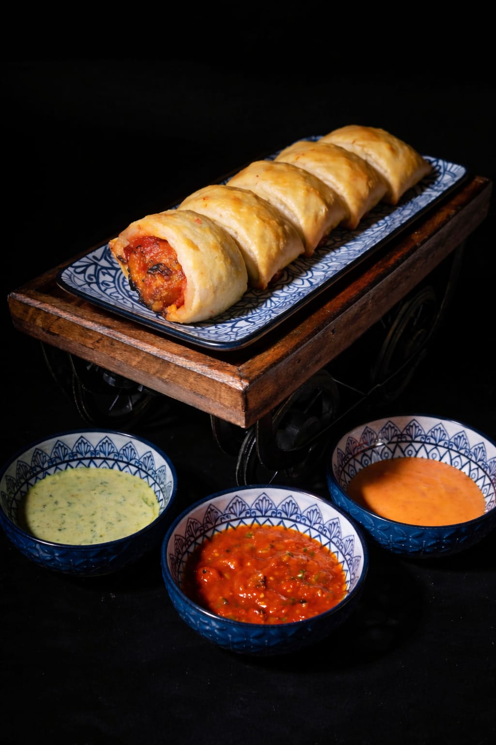 SDC 16 Chicken Chutney Kebab Pastries