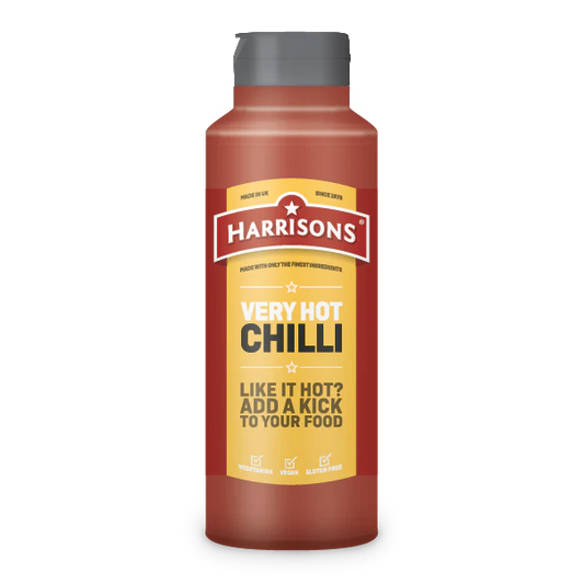 Harrisons Sauce Very Hot Chilli Sauce 1lt