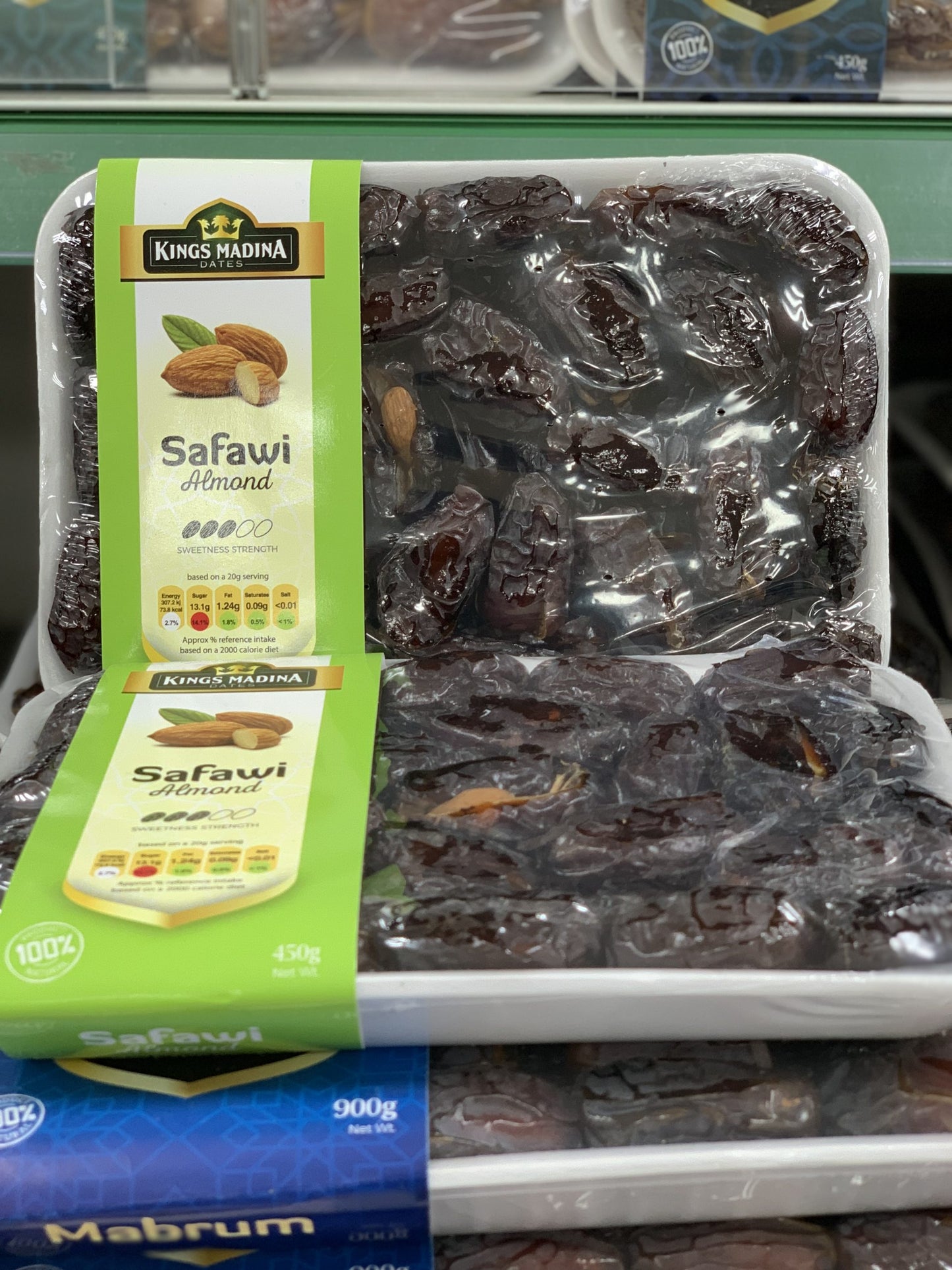 Kings Madina Safawi Almond Dates 450g