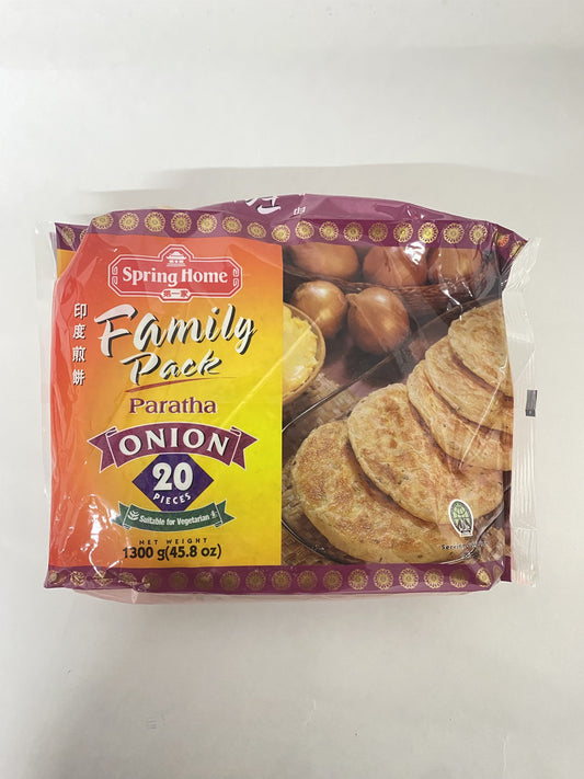 Spring Home Onion Paratha Family Pack (20 pcs)