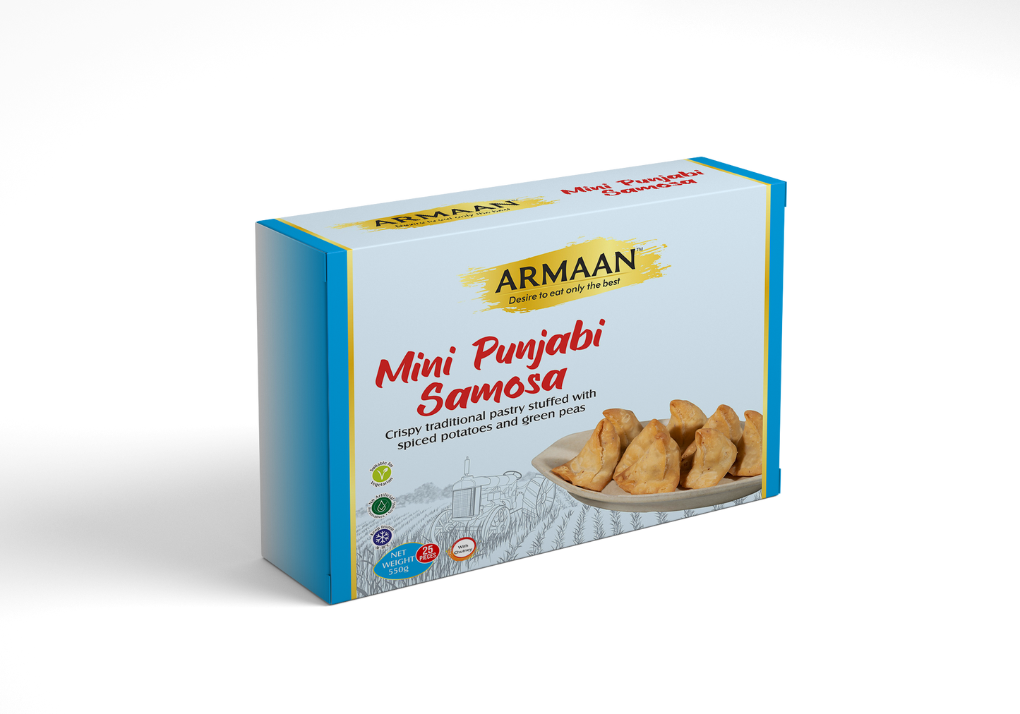 Armaan Mini Punjabi Samosa (20 Pieces)