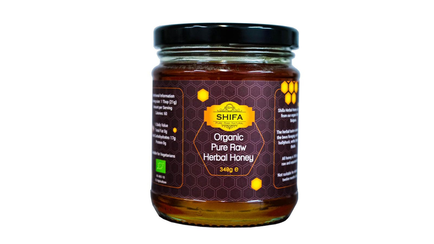 Pure Raw Herbal Honey 340g