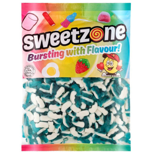 Sweetzone mini blue dolphins 1kg bag