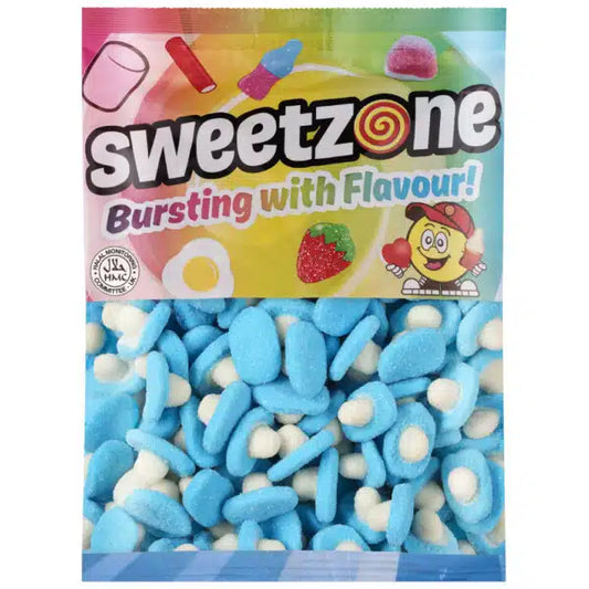 Sweetzone Giant Blue Raspberry Mushrooms 1kg bag