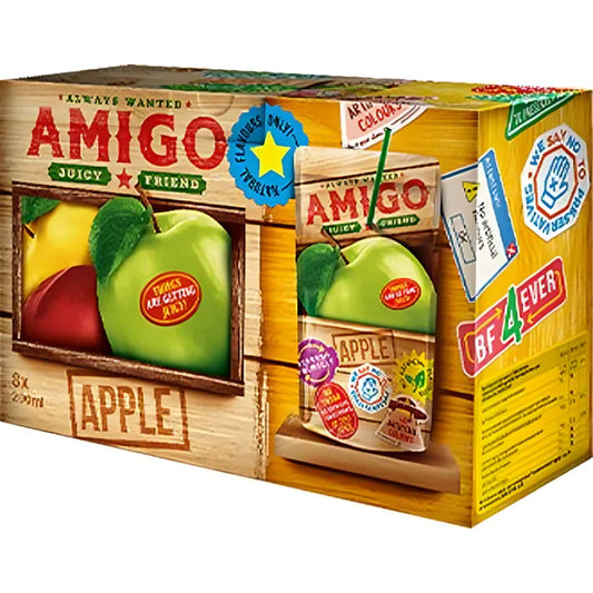 Amigo Apple Juice (8×200ml)