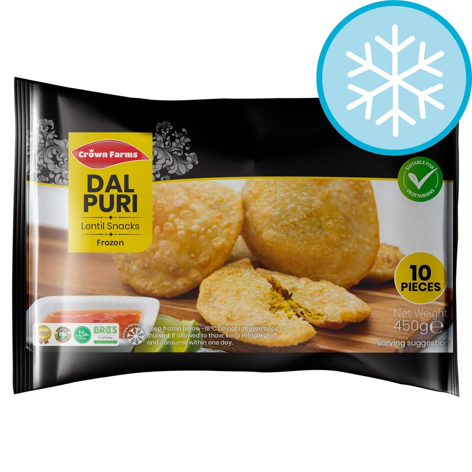 CrownFram Dal Puri (10 Pcs)