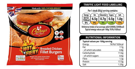 Ceekay's-Hot & Fiery Breaded Chicken Burgers