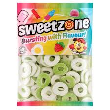 Sweetzone apple rings 1kg bag