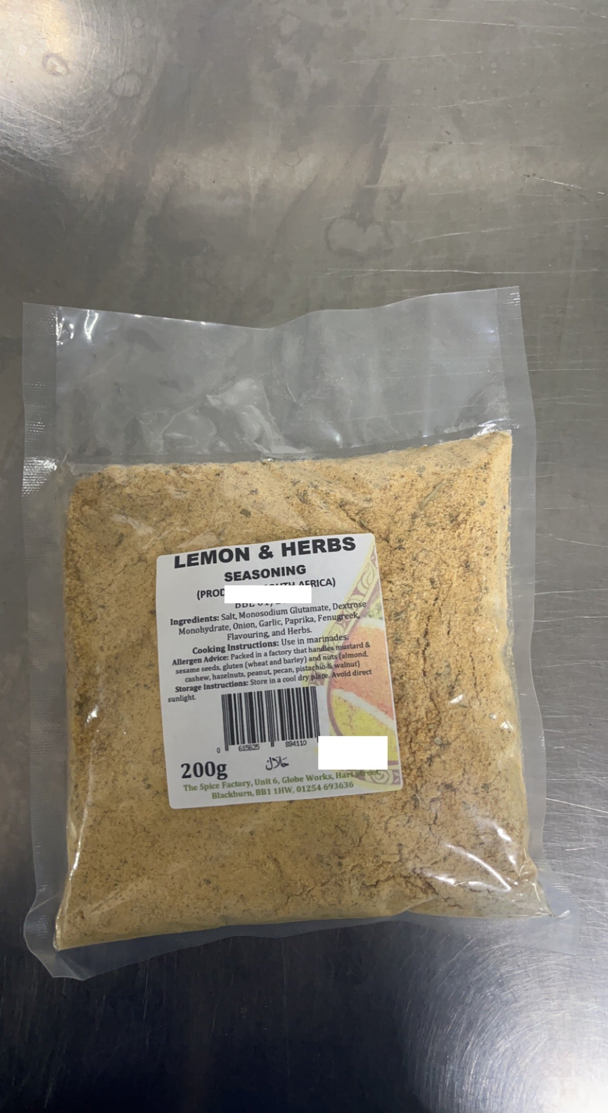 Spice Factory Lemon & Herb's Seasoning 200g