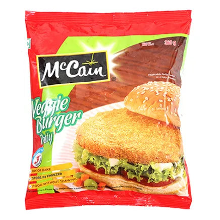 McCain Veggie Burger Patty 3 for £3