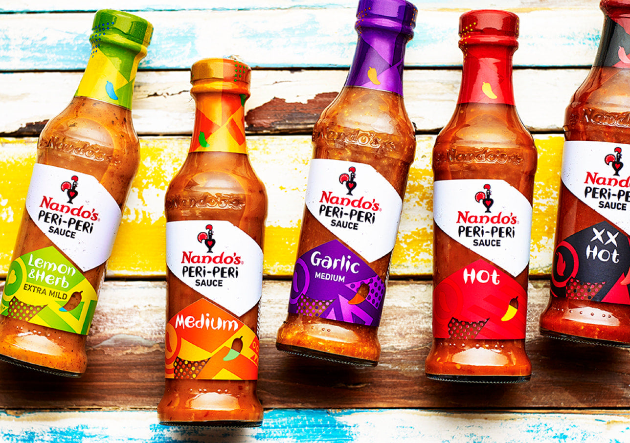 CLEARANCE: Nandos Sauces 250g Any 2 for £2.50
