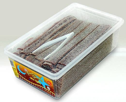 Yummy Gummy Cola Belts Tub 1200g