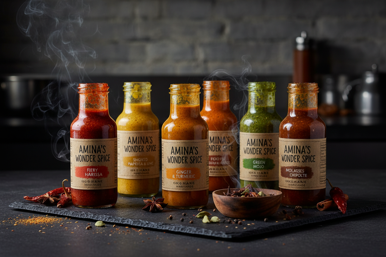 Aminas Wonder Spice Marinades