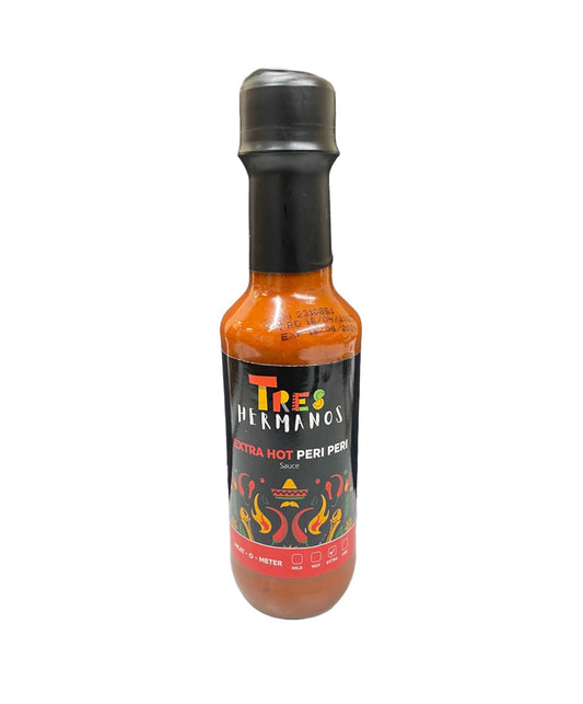 Tres Hermanos Extra Hot Peri Peri- 250ML