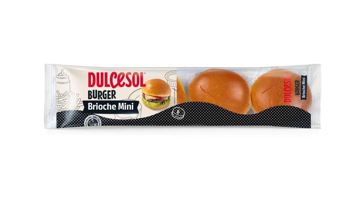 Dulcesol Brioche Mini Burger Buns