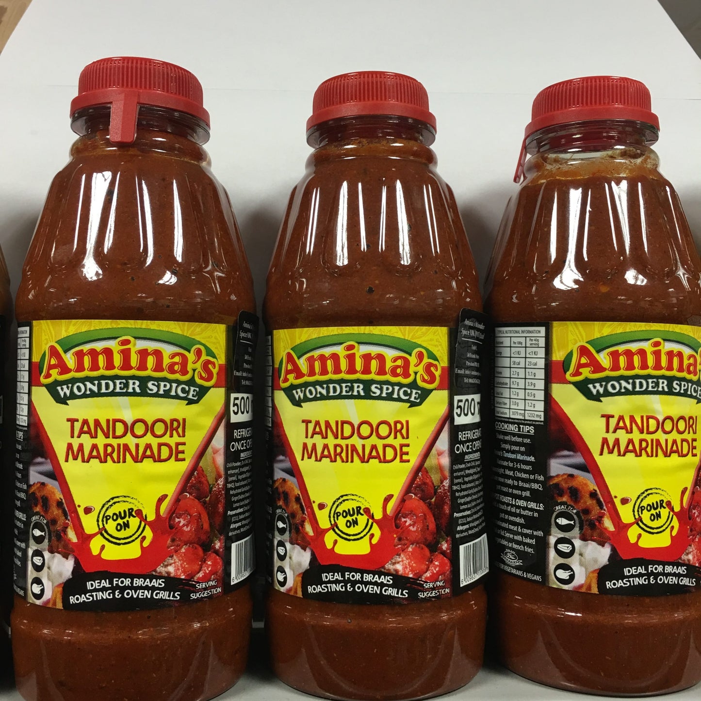 Aminas Wonder Spice - Tandoori Marinade (Pour on) 500ml