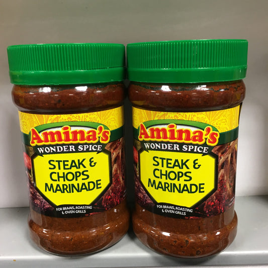 Aminas Wonder Spice - Steak & Chops Marinade Paste 325g
