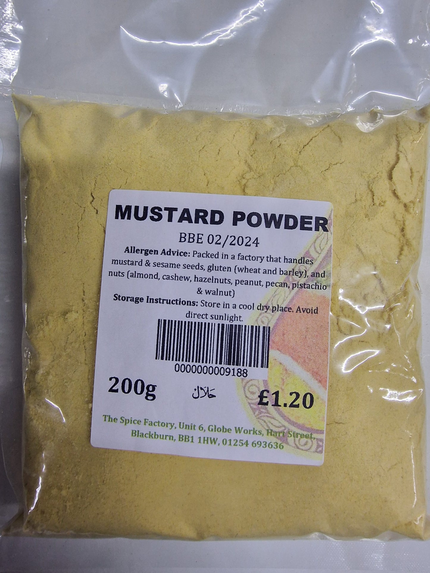 Spice Factory Mustard Powder 200g