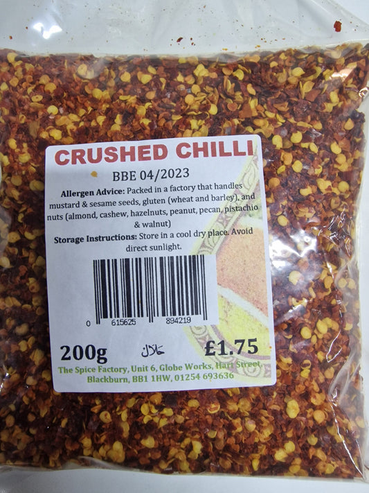Spice Factory Crushed Chilli 200g