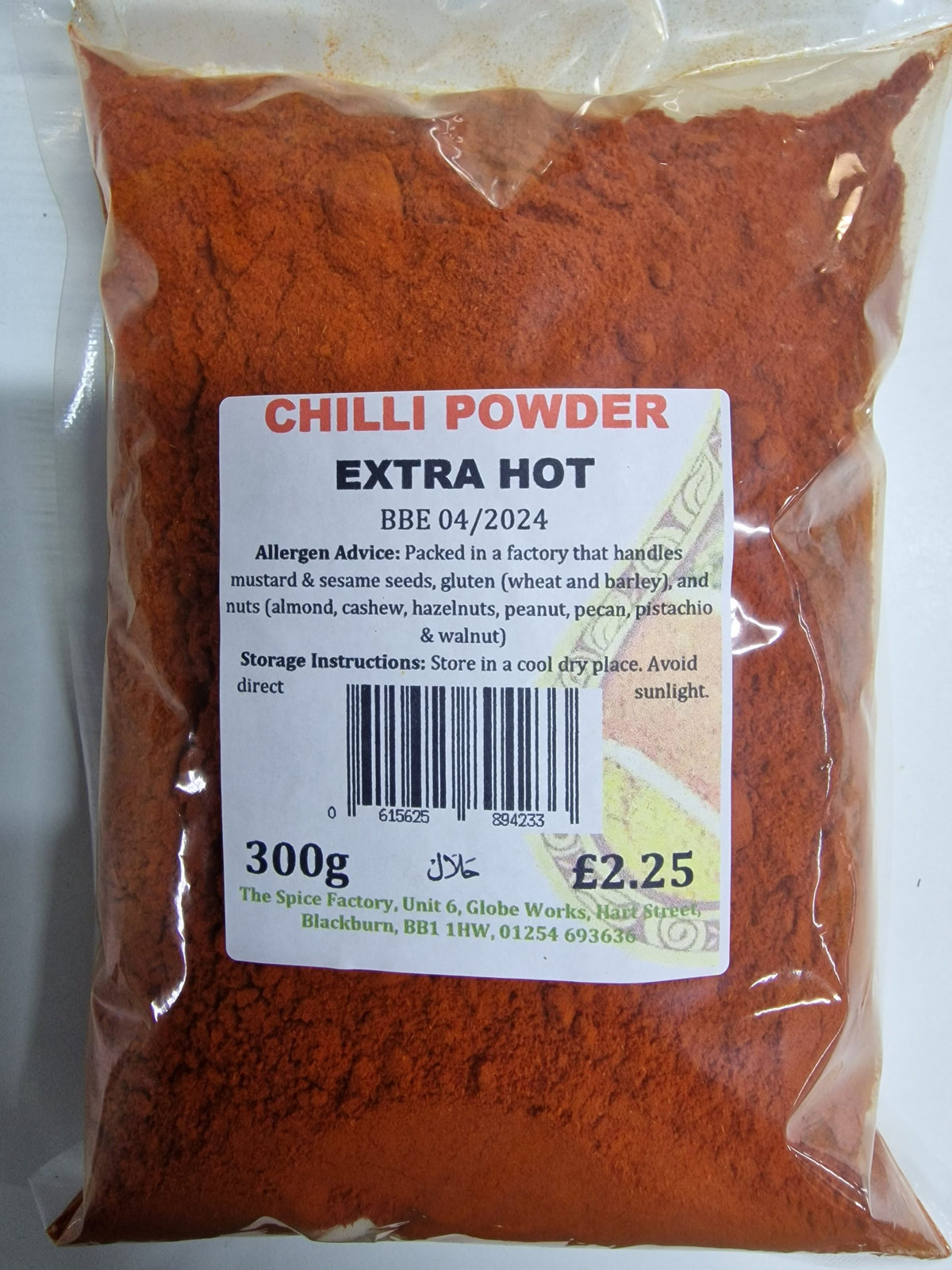Extra Chilli Powder Spice Factory Chilli Powder Extra Hot 300g – Freeze N Spice