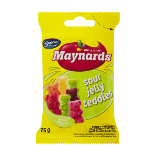 Beacon Maynard Sour Jelly Teddies 75g