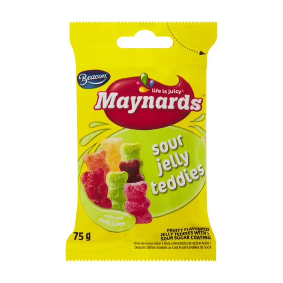 Beacon Maynard Sour Jelly Teddies 75g