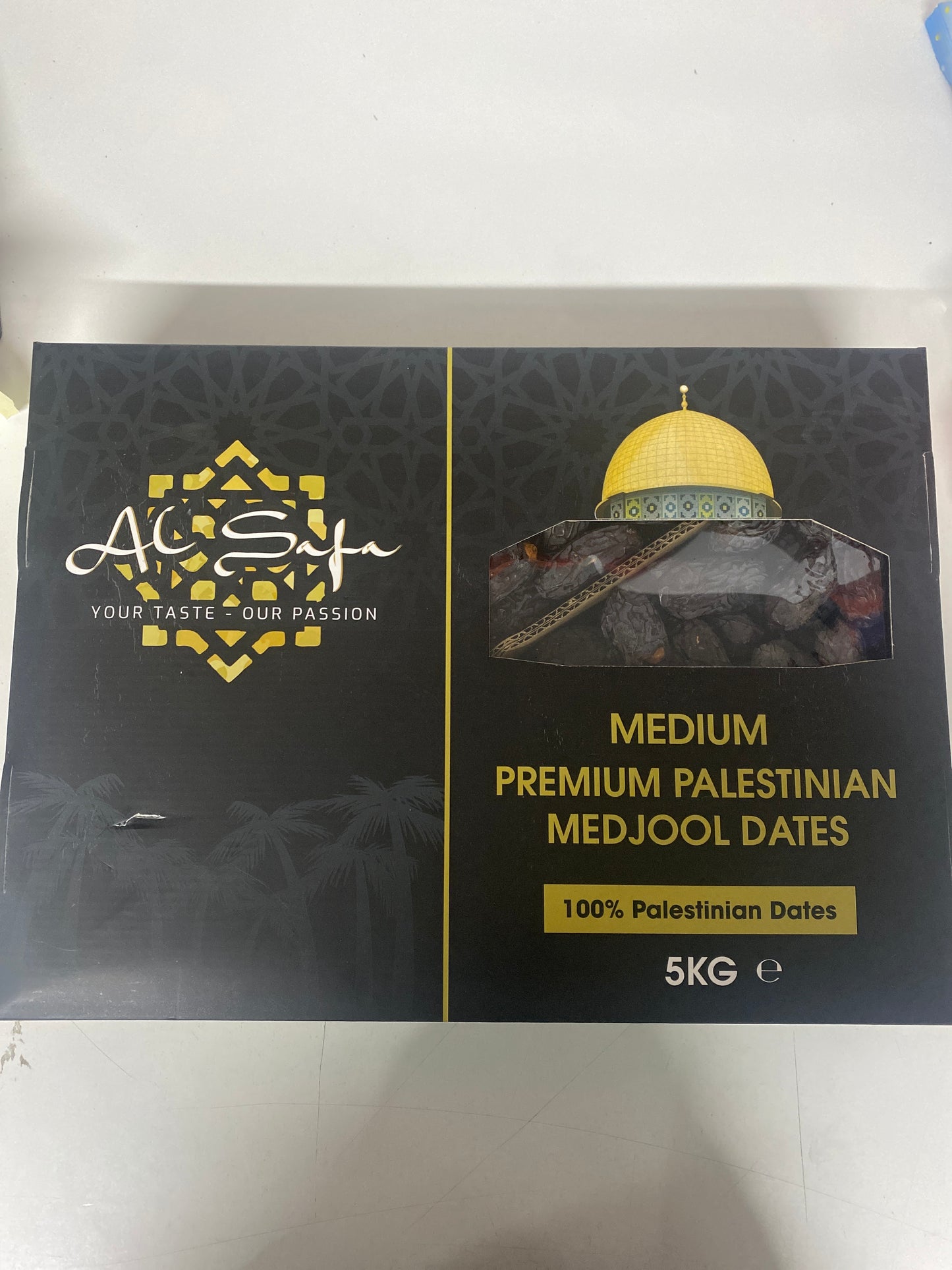 Al Safa Medium Palestinian Medjool Dates 5kg