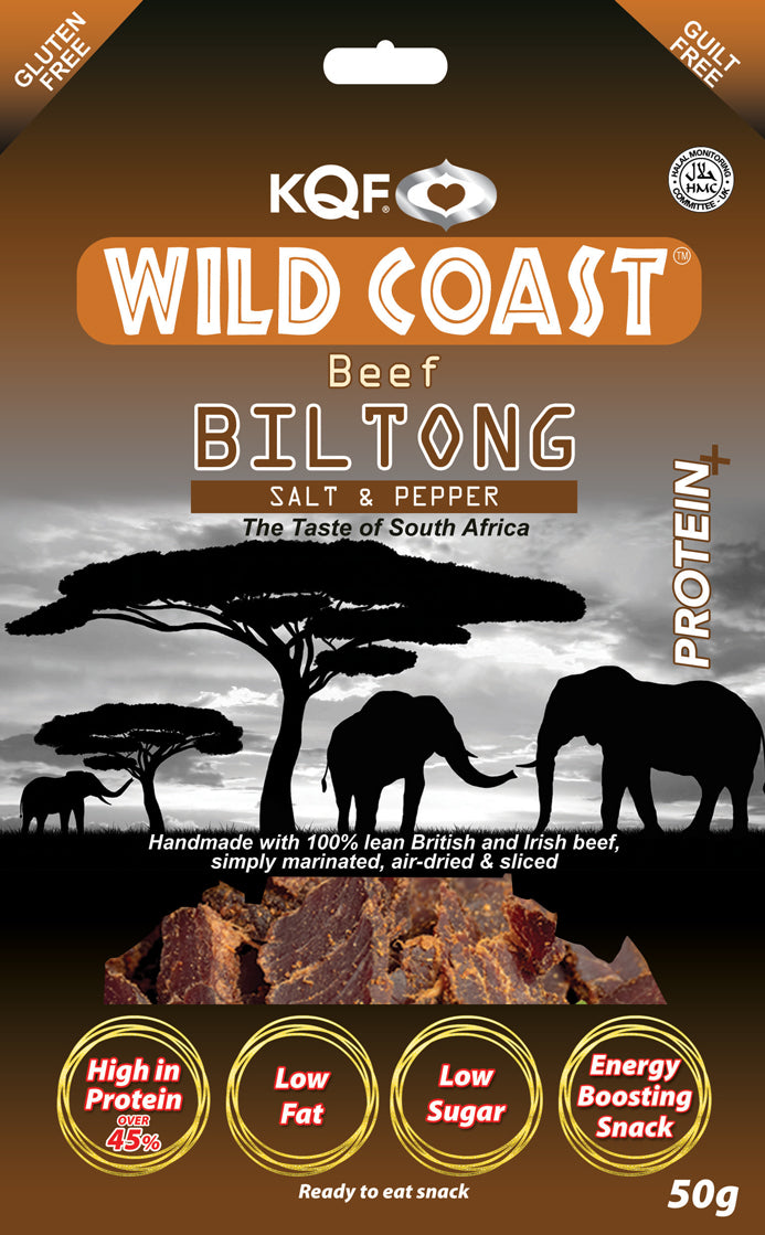 KQF Beef Biltong Salt & Pepper