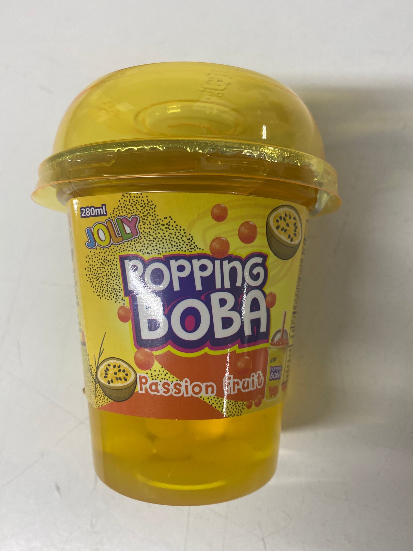 JOLLY Popping Boba Passion Fruit 280ml